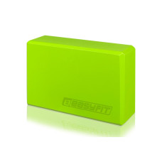 Блок для йоги EasyFit EVA Салатовый (EF-1818-GN)