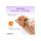 Блок для йоги EasyFit EVA Помаранчевий (EF-1818-OR)