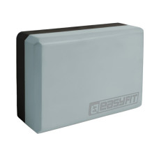 Блок для йоги EasyFit Polarity (stone) (EF-1821-GYBK)