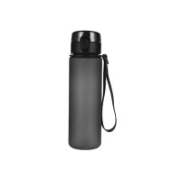 Пляшка для води EasyFit AquaFlow 600 мл чорна (EF-7003-BK)
