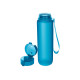 Пляшка для води EasyFit AquaFlow 800 мл (синя) (EF-7004-BE)