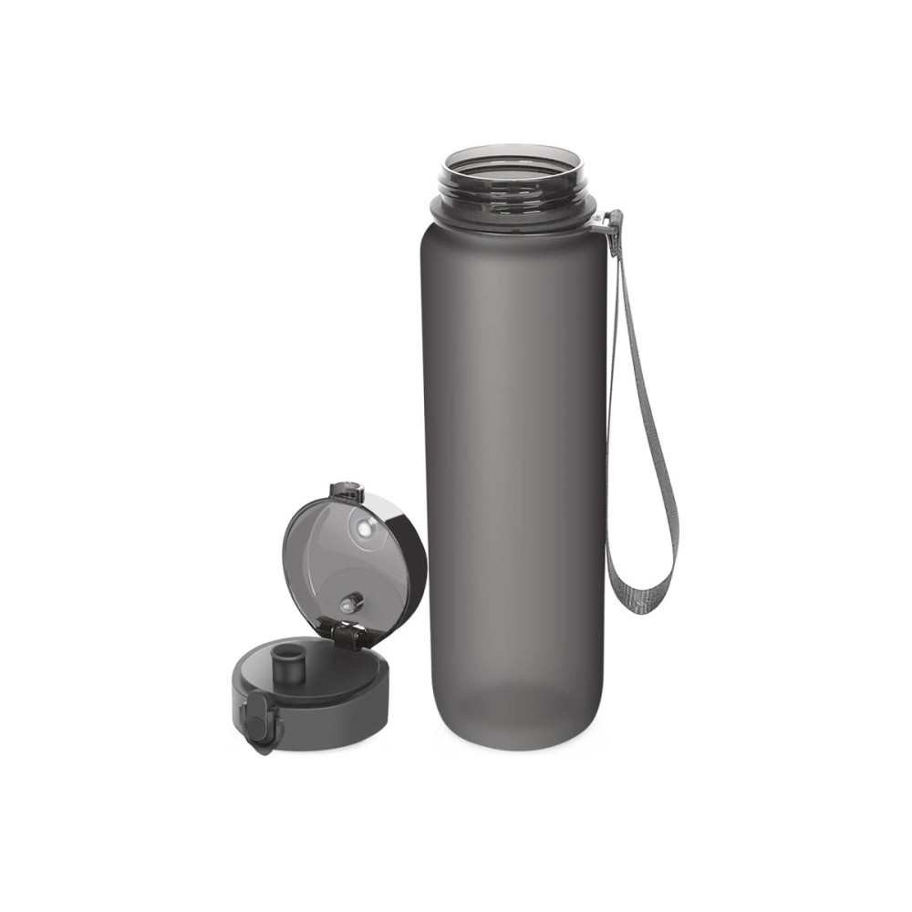 Пляшка для води EasyFit AquaFlow 800 мл (чорна) (EF-7004-BK)