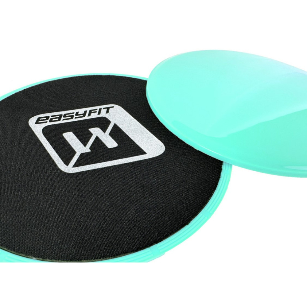 Диски для глайдинга EasyFit мятные (пара) (EF-1425-M)