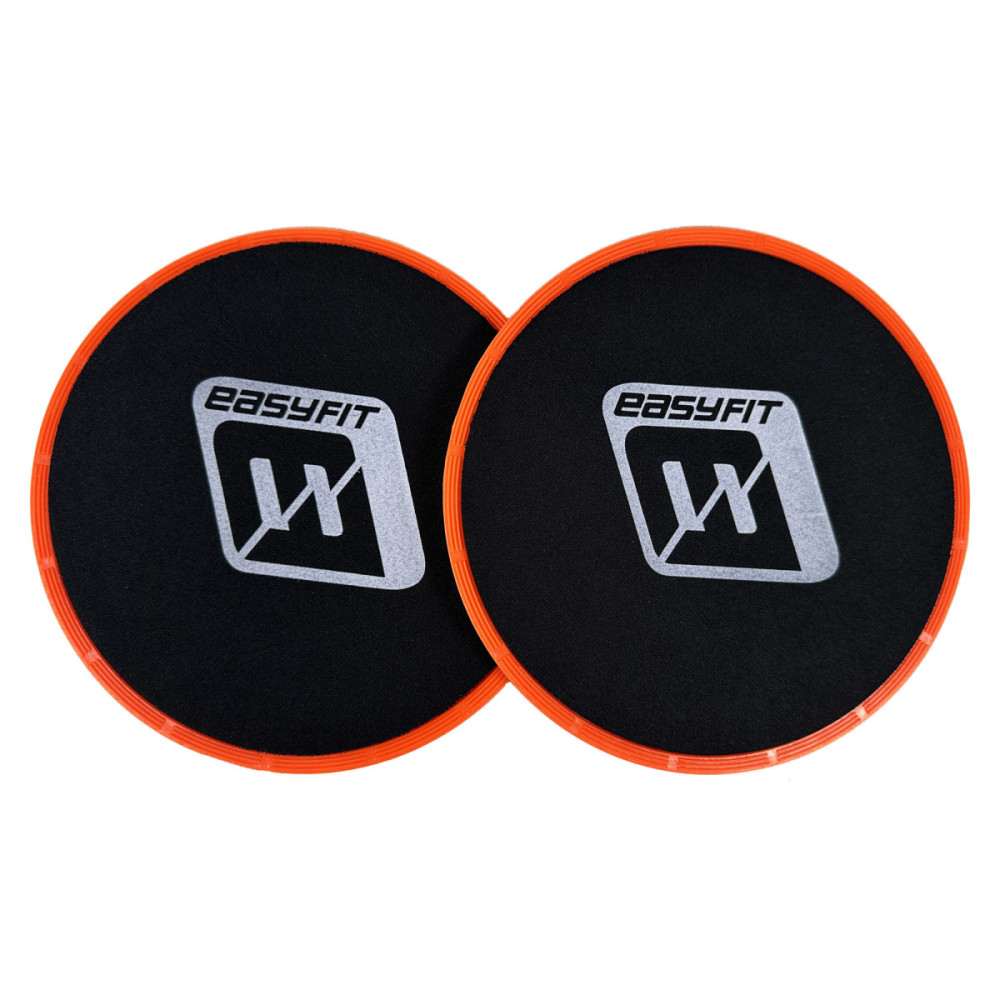 Диски для глайдинга EasyFit оранжевые (пара) (EF-1425-OR)