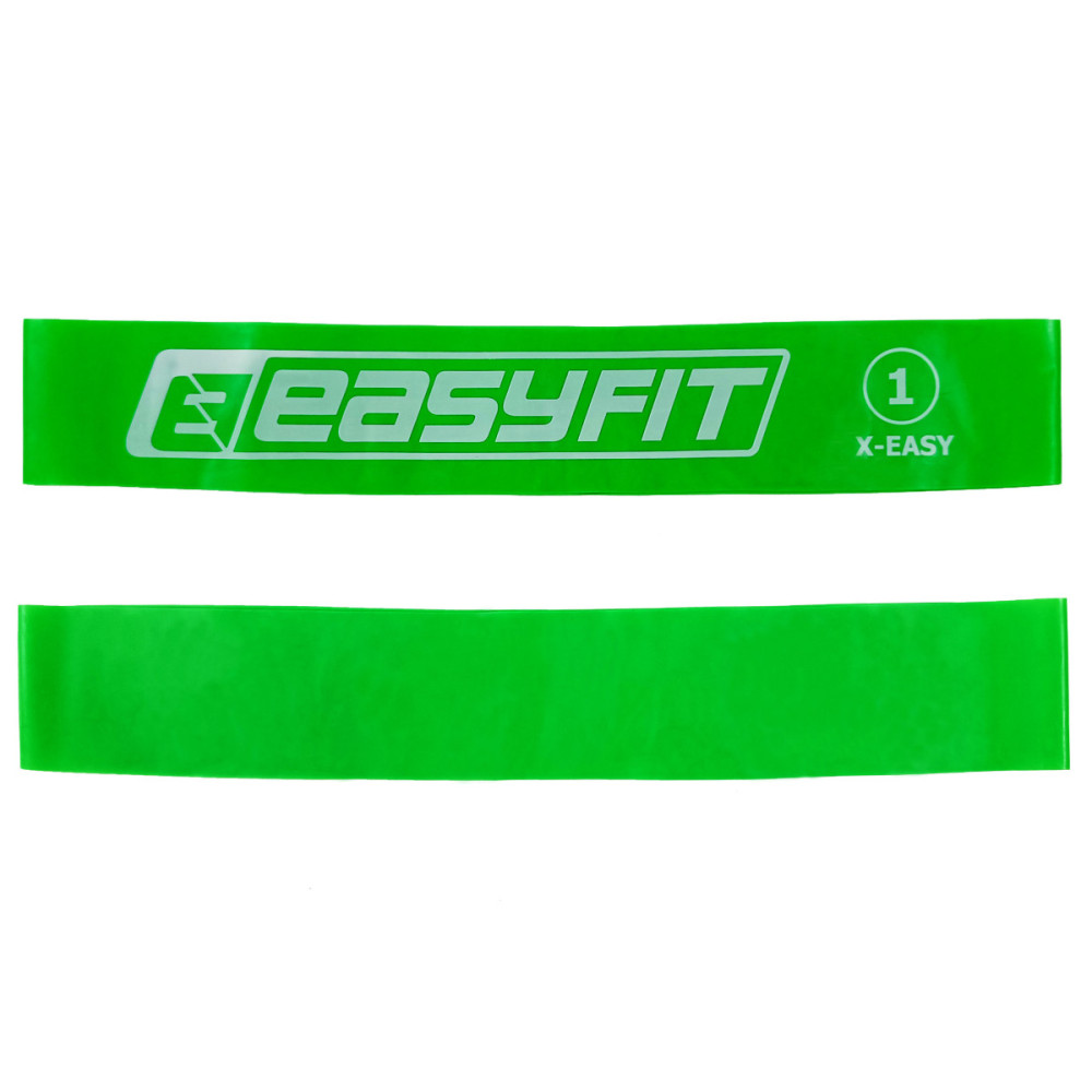 Гумка для фітнесу EasyFit №1 зелена (EF-1812-1)