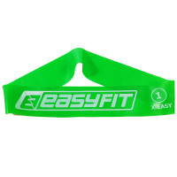 Гумка для фітнесу EasyFit №1 зелена (EF-1812-1)