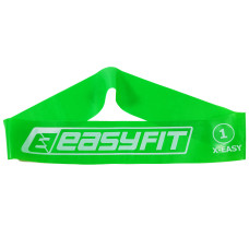 Гумка для фітнесу EasyFit №1 зелена (EF-1812-1)