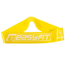 Гумка для фітнесу EasyFit №3 жовта (EF-1812-3)