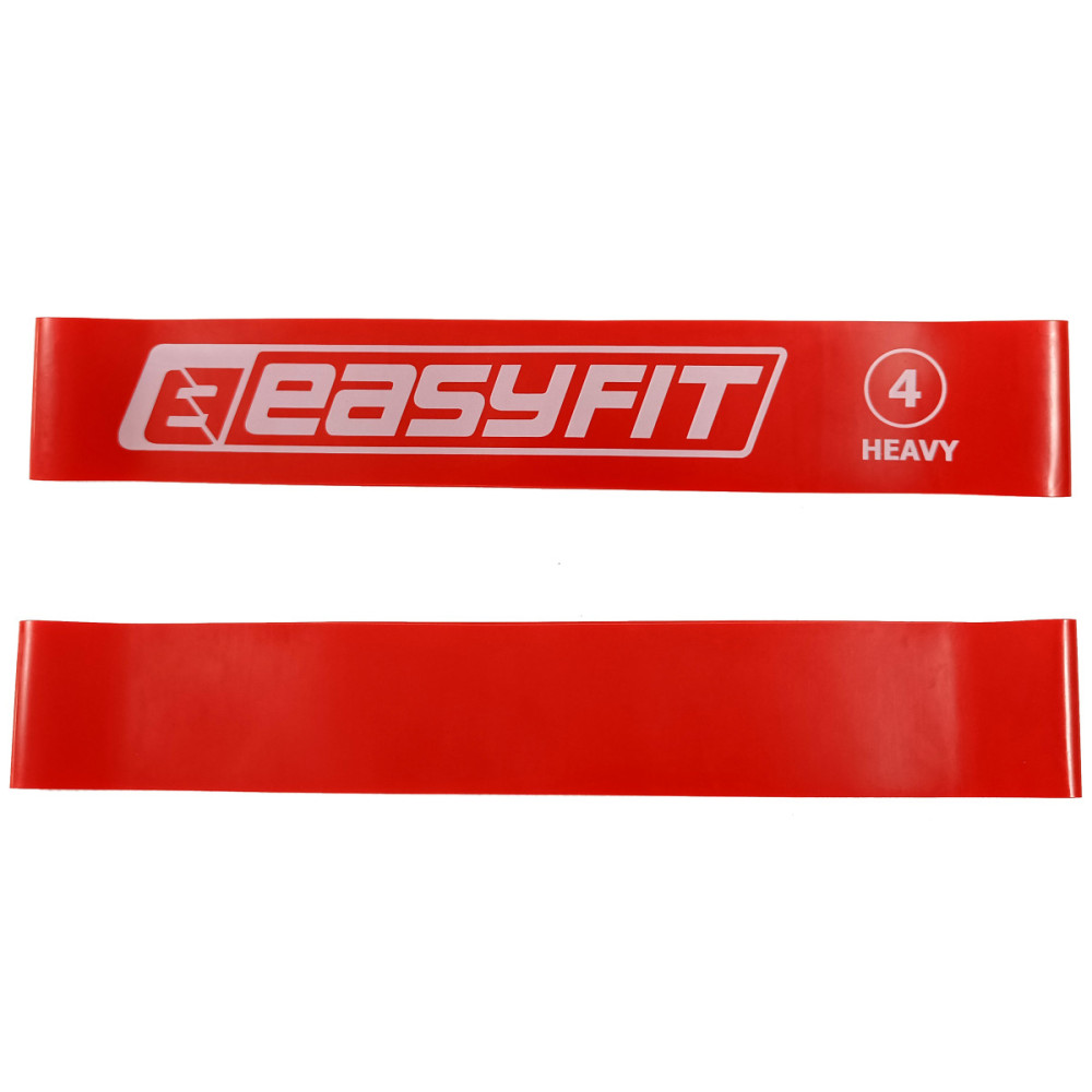 Гумка для фітнесу EasyFit №4 червона (EF-1812-4)