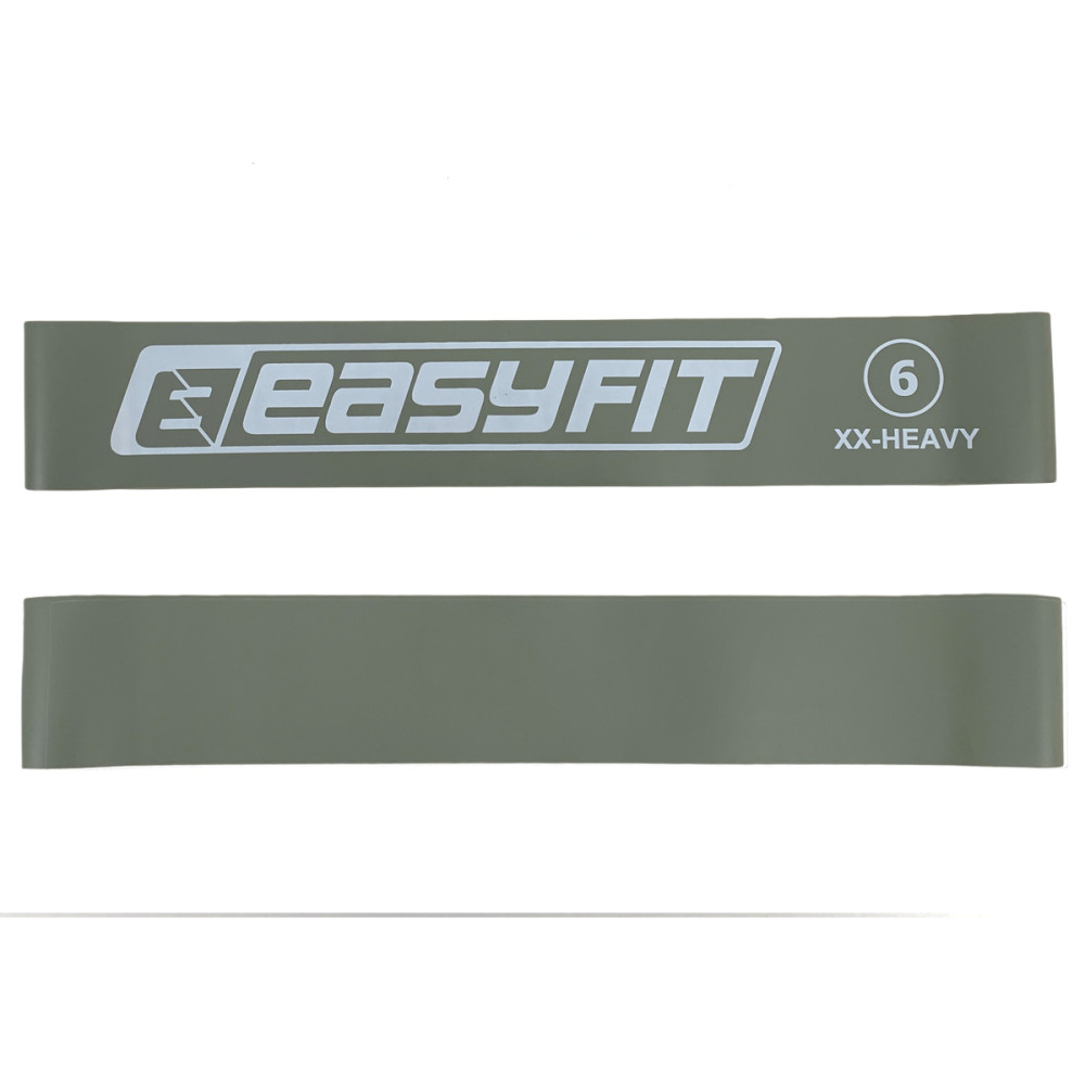 Гумка для фітнесу EasyFit №6 сіра (EF-1813-6)