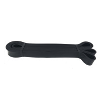 Гумова петля еспандер Easyfit Origin 15-45 кг гумка для підтягувань, фітнесу та тренувань Чорна (EF-1877-B)