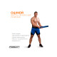 Гумова петля-еспандер Easyfit Origin 50-110 кг гумка для підтягувань, фітнесу та тренувань Синя (EF-2654-6)