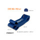 Гумова петля-еспандер Easyfit Origin 50-110 кг гумка для підтягувань, фітнесу та тренувань Синя (EF-2654-6)