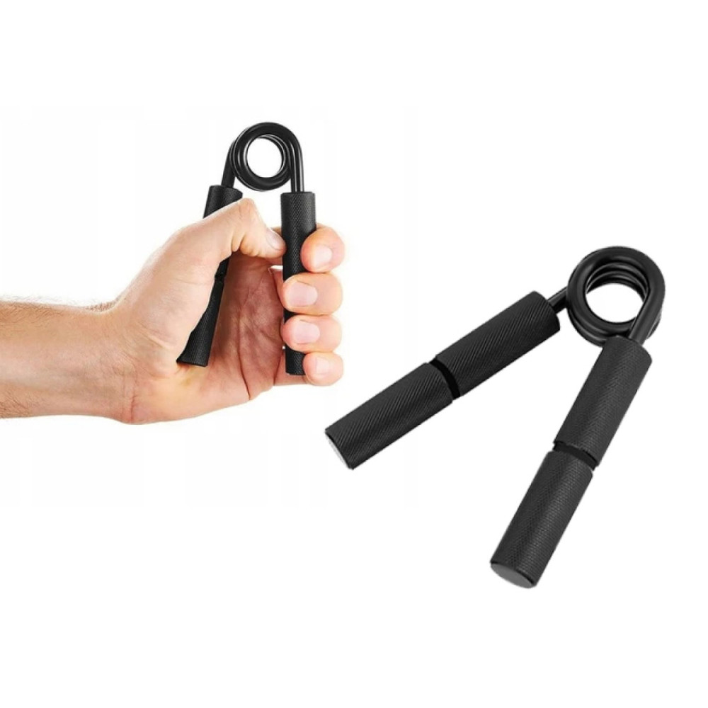 Кистевой пружинный эспандер EasyFit Hand Grip PRO 159 кг (350 lb) Черный (EF-1902-350)