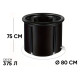 Каркасная ледяная крио ванна EasyFit круглый оздоровительный бассейн (EF-2306)