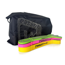 Набор двухслойных резинок для подтягиваний EasyFit Premium 2-32 кг (3 шт) (EF-2332s)