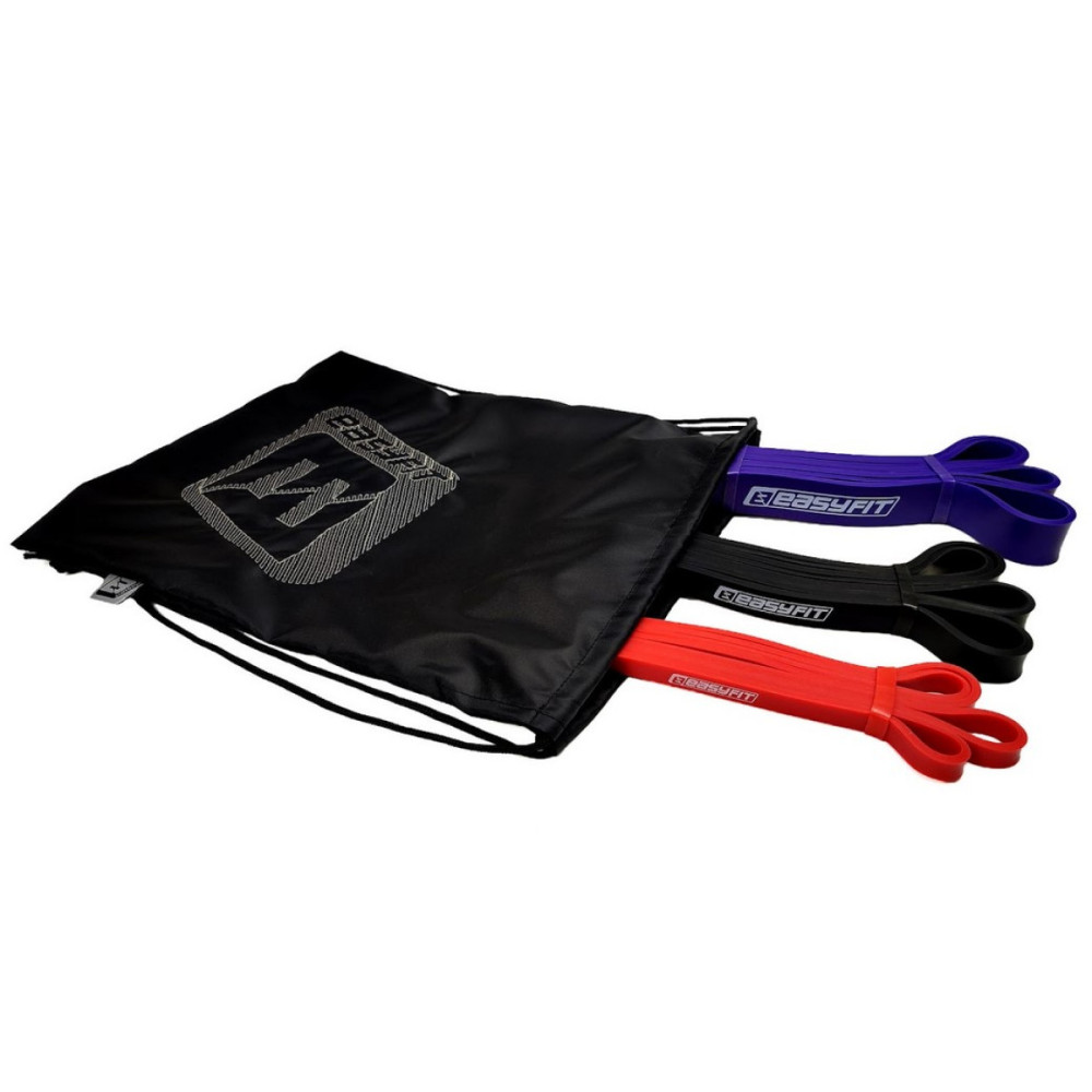 Резиновые петли EasyFit: набор 2-45 кг (3 шт) (EF-2453s)