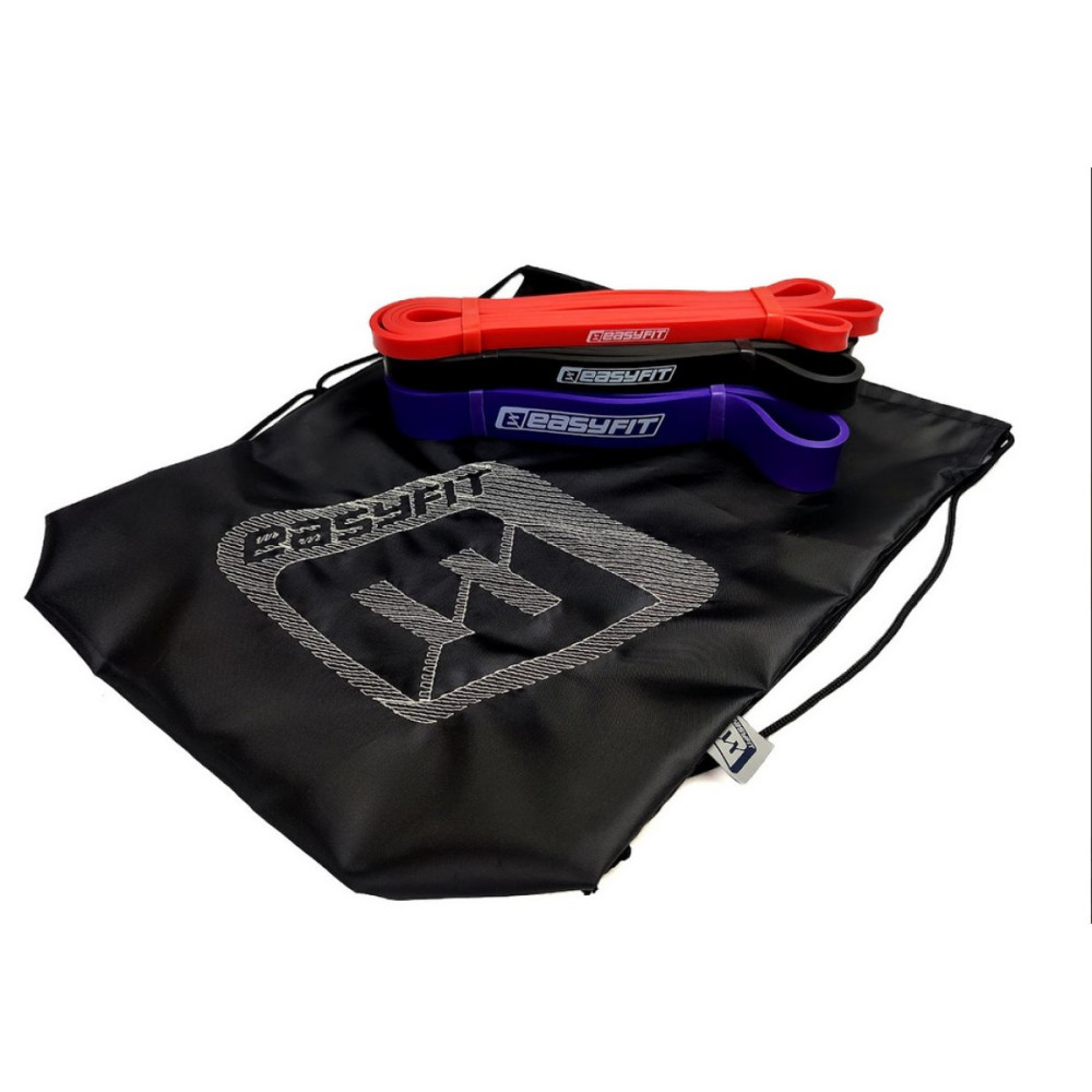 Резиновые петли EasyFit: набор 2-45 кг (3 шт) (EF-2453s)