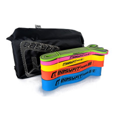 Набор двухслойных резинок для подтягиваний EasyFit Premium 2-63 кг (5 шт) (EF-2635s)