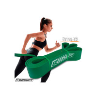 Резиновая петля-эспандер Easyfit Origin 19-65 кг резинка для подтягиваний, фитнеса и тренировок Зеленая (EF-2654-5)