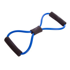 Эспандер EasyFit восьмерка трубчатый синий (EF-3947-BL)