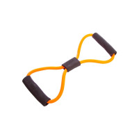 Еспандер тренажер для рук Вісімка EasyFit трубчастий Помаранчевий (EF-3947-OR)