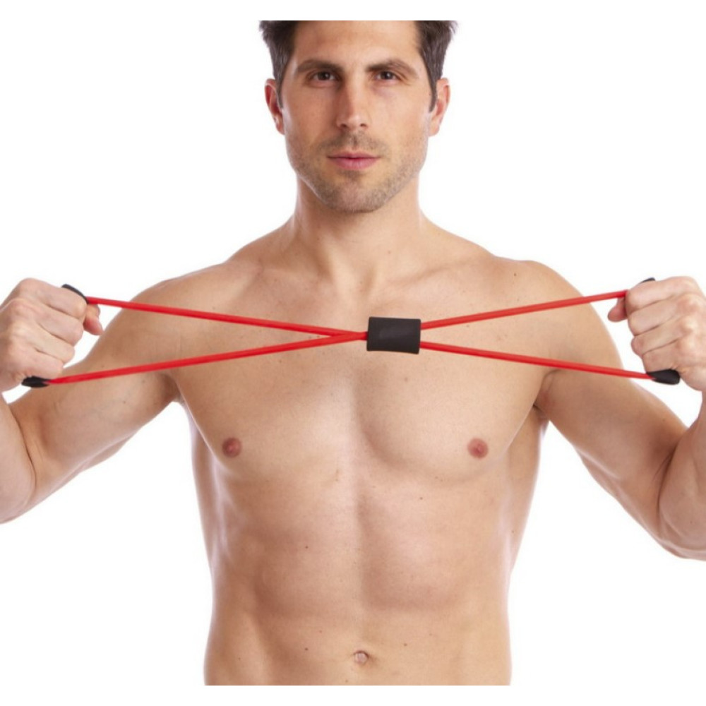 Еспандер EasyFit вісімка трубчастий фіолетовий (EF-3947-V)