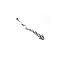 Гриф для штанги EasyFit W-образный 1.2 м Ø 25 мм (EF-8064)