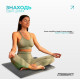 Мини-мат для йоги EasyFit Yoga Pad 3 мм каучук (EF-1932)