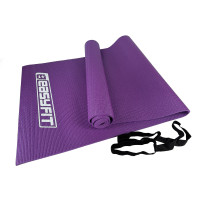Килимок для йоги та фітнесу EasyFit ПВХ (PVC) Фіолетовий (EF-1918-V)