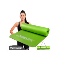 Килимок для фітнесу та йоги EasyFit NBR 10 мм Зелений (EF-1919-GN)