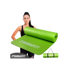 Коврик для фитнеса и йоги EasyFit NBR 10 мм Зеленый (EF-1919-GN)