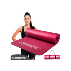 Килимок для фітнесу та йоги EasyFit NBR 10 мм Червоний (EF-1919-R)