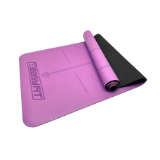 Коврик для йоги профессиональный EasyFit Pro каучук 5 мм Фиолетовый (EF-1925-1-V)
