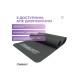 Килимок для фітнесу EasyFit EVA 183*61*3 мм чорний (EF-1927-BK)