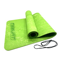 Коврик для йоги та фітнесу EasyFit PER Premium Mat 8 мм Салатовий (EF-1930-1-GN)