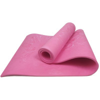Коврик для йоги и фитнеса EasyFit PER Premium Mat 8 мм Розовый (EF-1930-1-P)
