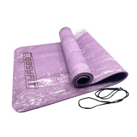 Коврик для йоги и фитнеса EasyFit PER Premium Mat 8 мм Фиолетовый (EF-1930-1-V)