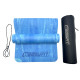 Коврик для йоги та фітнесу EasyFit PER Premium Mat 8 мм синій + Чехол (EF-1930s-1-BL)