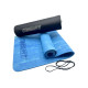 Коврик для йоги та фітнесу EasyFit PER Premium Mat 8 мм синій + Чехол (EF-1930s-1-BL)