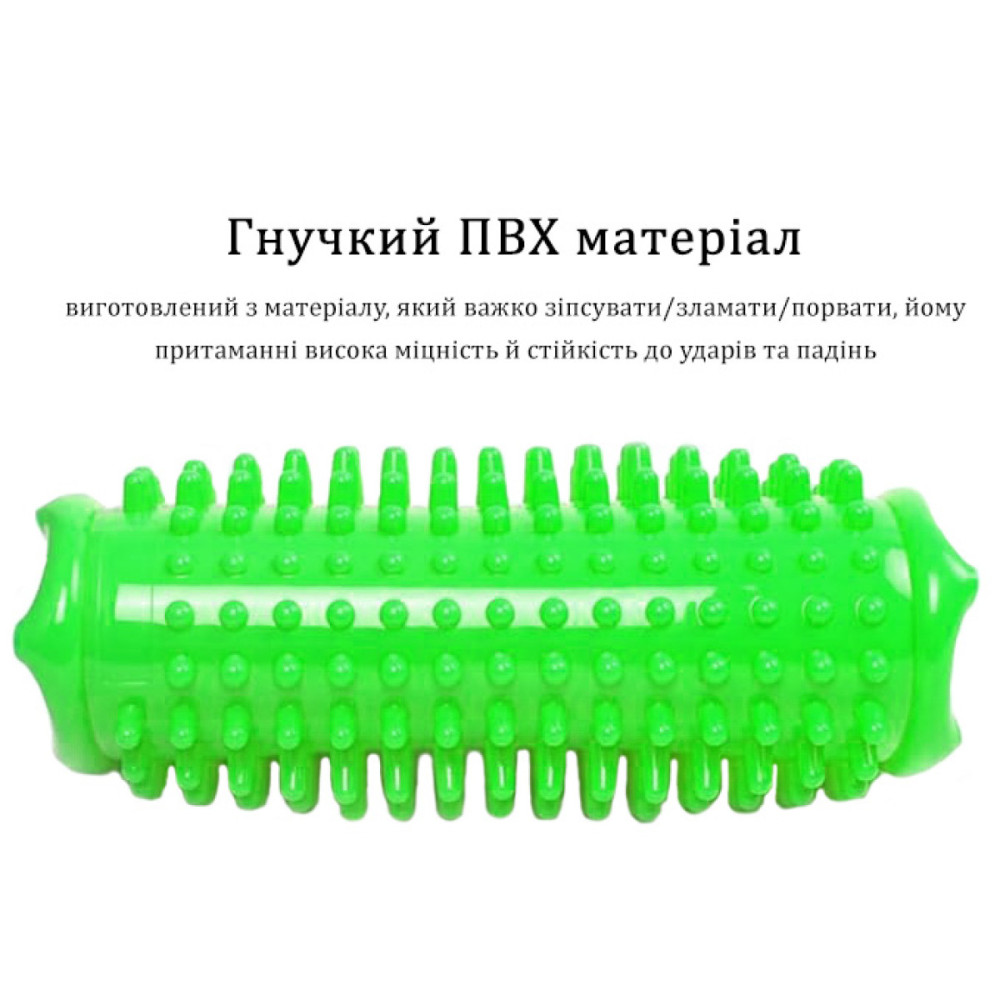 Ортопедичний килимок для стоп EasyFit Acupoint з шипами зелений (EF-2752)