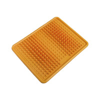 Ортопедичний килимок для стоп EasyFit Acupoint з шипами помаранчевий (EF-2752-OR)