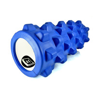 Массажный ролик EasyFit Grid Roller PRO 33 см Синий (EF-2015-BL)