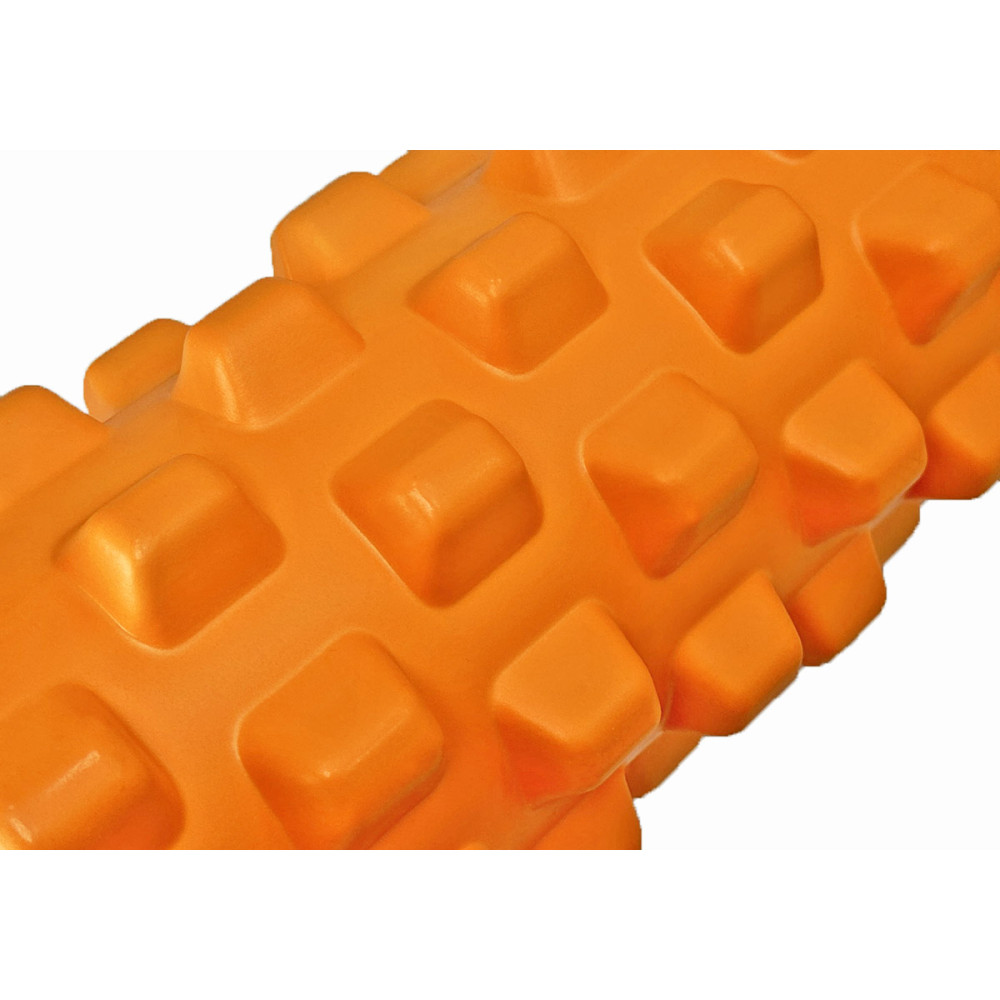 Масажний ролик EasyFit Grid Roller PRO 33 см Помаранчевий (EF-2015-OR)