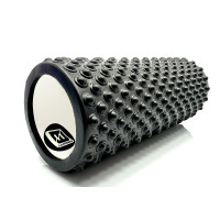 Массажный ролик EasyFit Grid Roller Light 33 см Черный (EF-2016-BK)