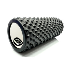 Массажный ролик EasyFit Grid Roller Light 33 см Черный (EF-2016-BK)