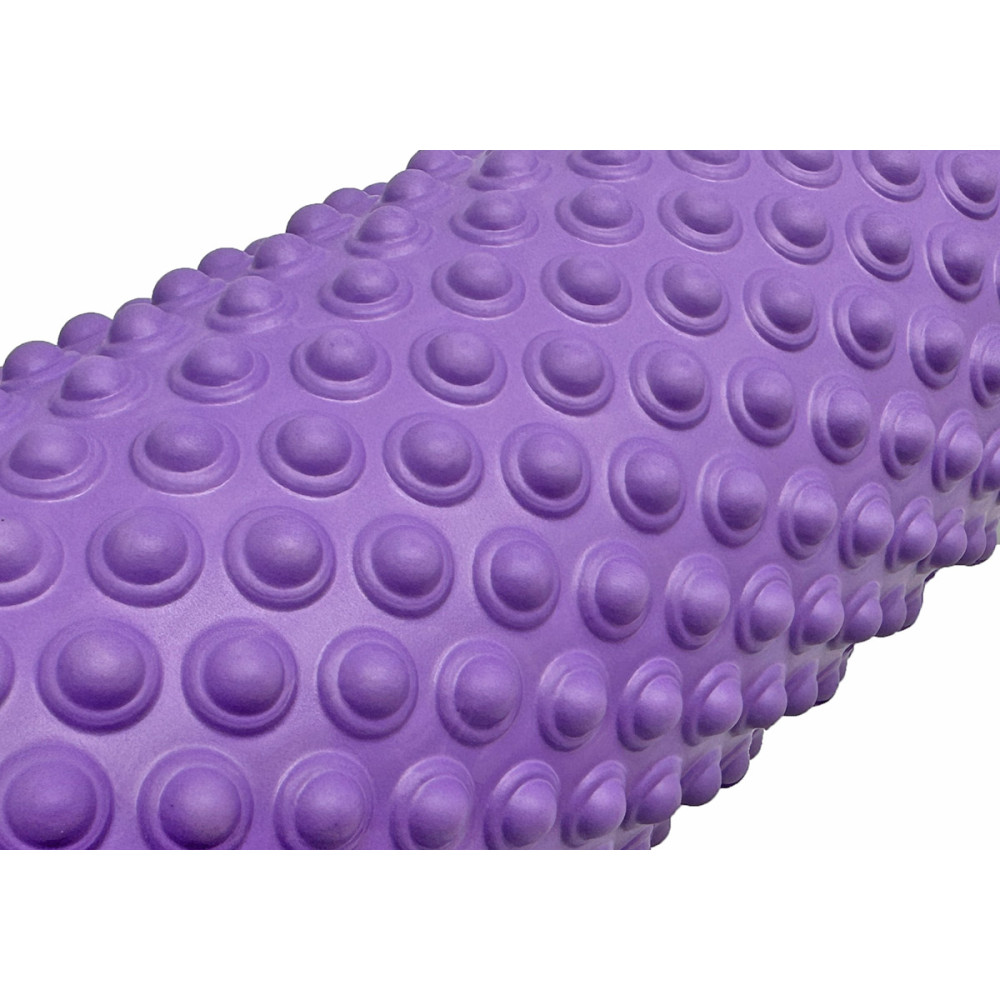 Масажний ролик EasyFit Grid Roller Light 33 см Фіолетовий (EF-2016-V)