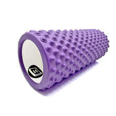 Массажный ролик EasyFit Grid Roller Light 33 см Фиолетовый (EF-2016-V)