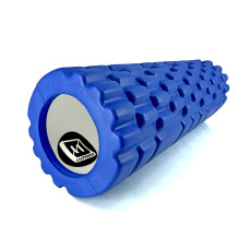 Массажный роллер EasyFit Grid Roller Mini 30 см синий (EF-2017-BL)