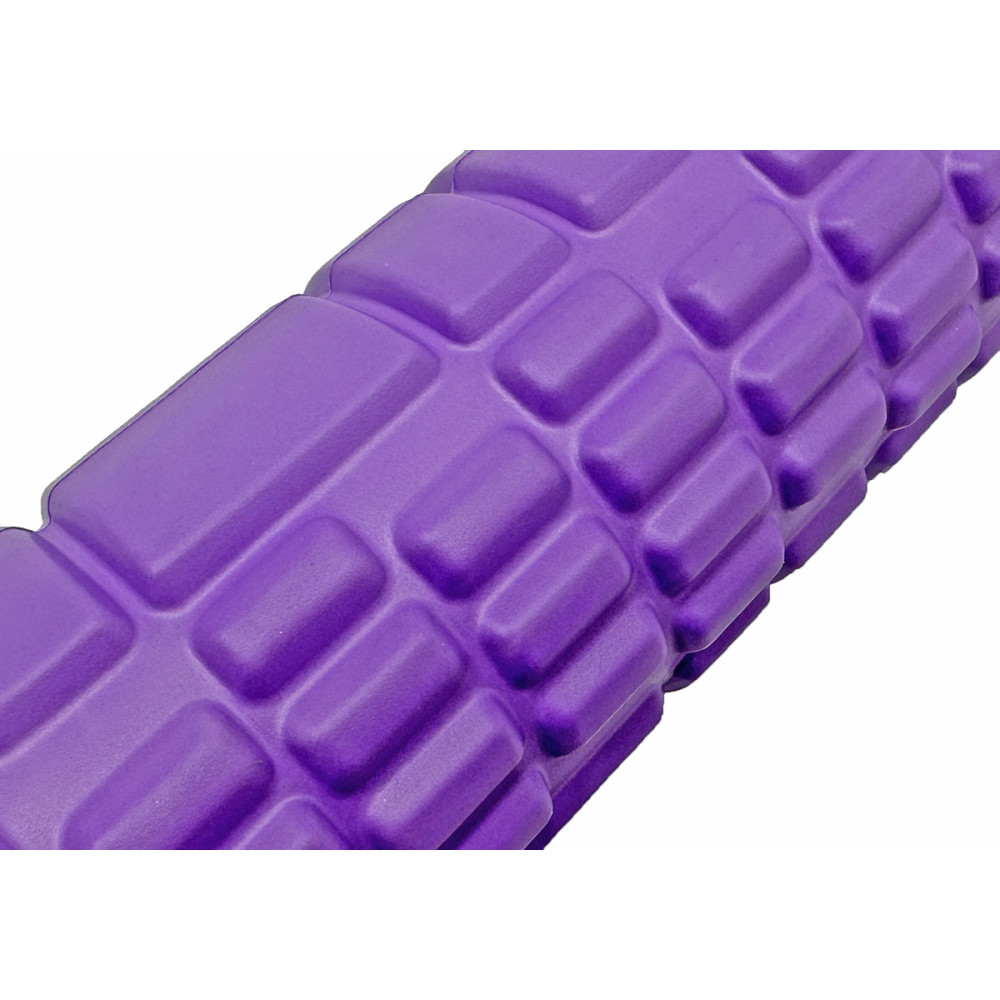 Масажний ролер EasyFit Grid Roller Mini 30 см фіолетовий (EF-2017-V)